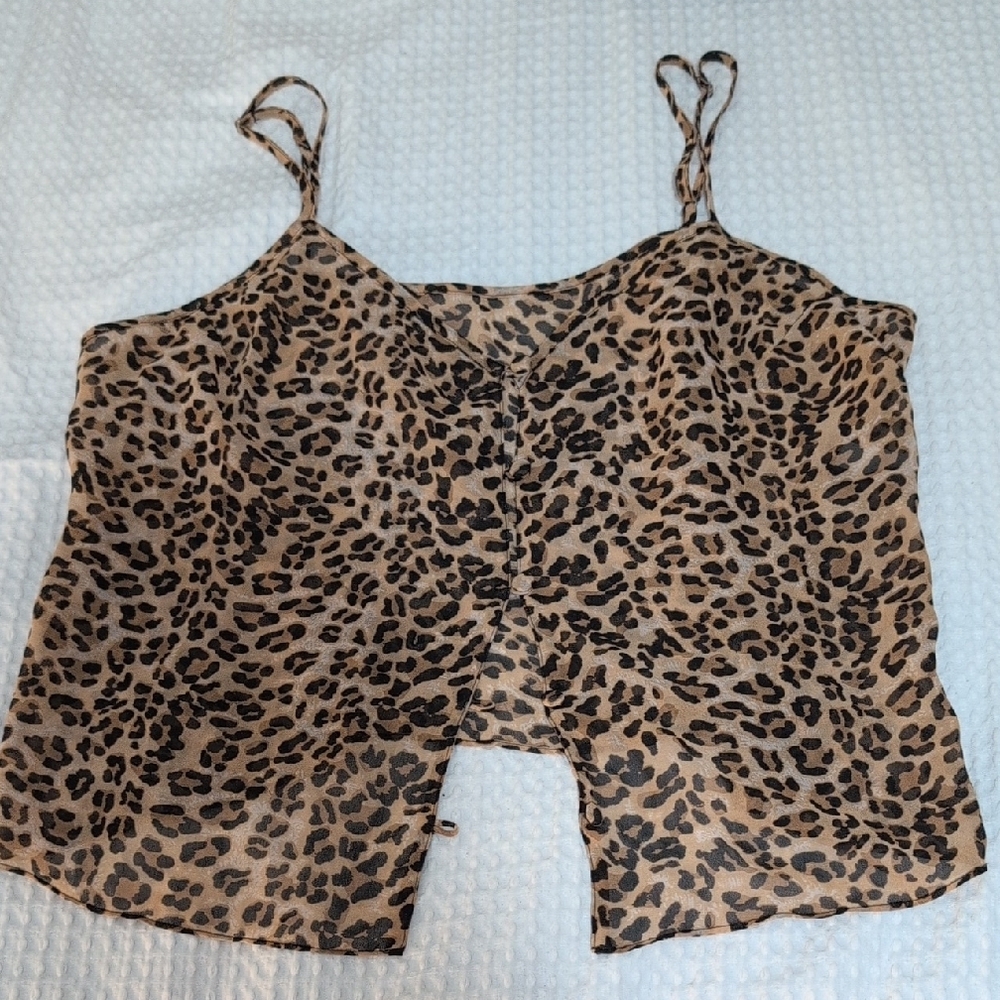Soft Leopard Print Top
